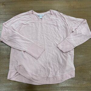 Athleta Lightweight Pink Sweatshirt